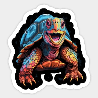 Tortoise Smiling Sticker